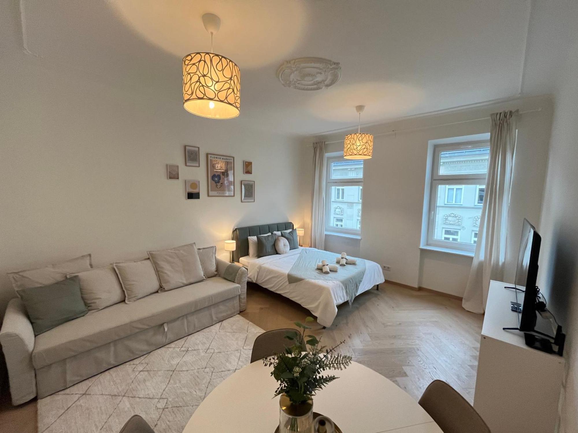 Luxurious One Room Apartment Near Schoenbrunn Palace فيينا المظهر الخارجي الصورة
