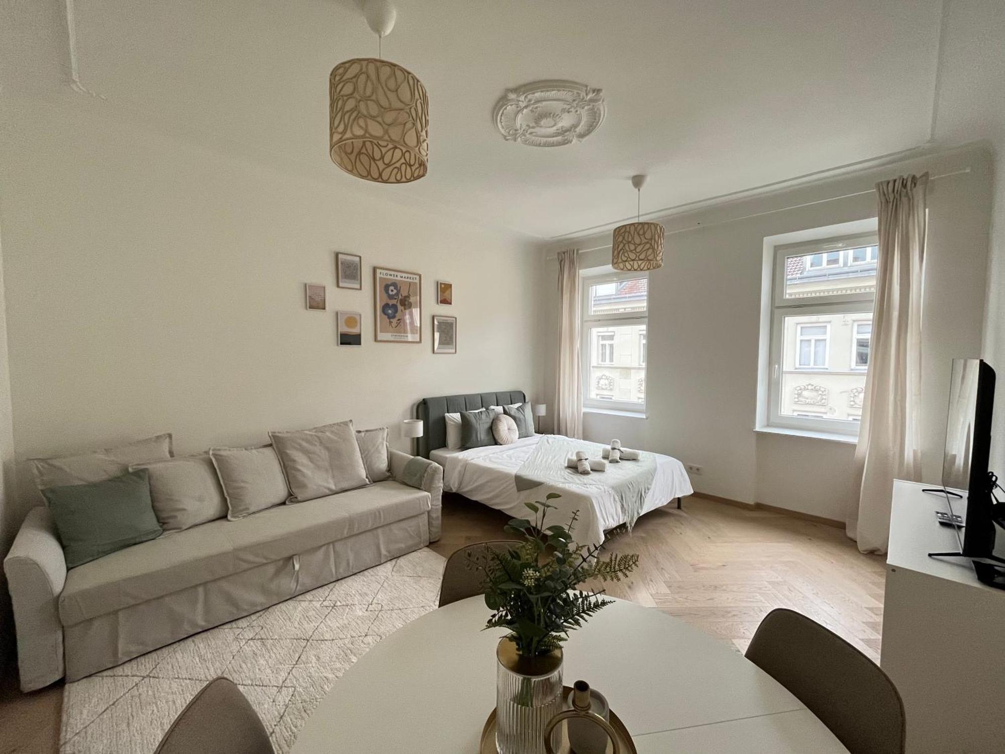 Luxurious One Room Apartment Near Schoenbrunn Palace فيينا المظهر الخارجي الصورة