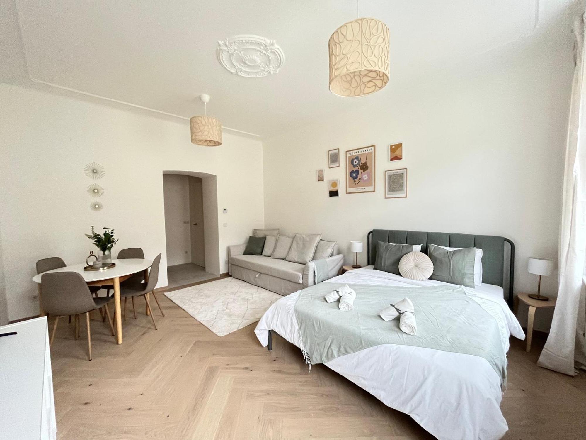 Luxurious One Room Apartment Near Schoenbrunn Palace فيينا المظهر الخارجي الصورة